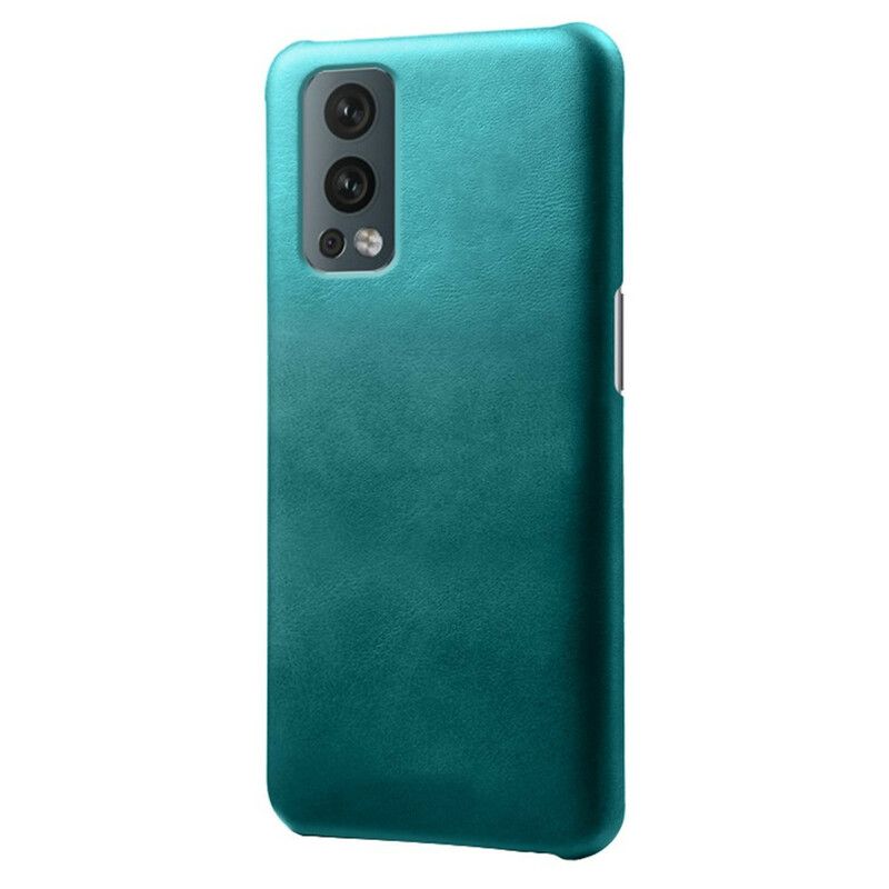 Coque OnePlus Nord 2 5G Effet Cuir Ksq