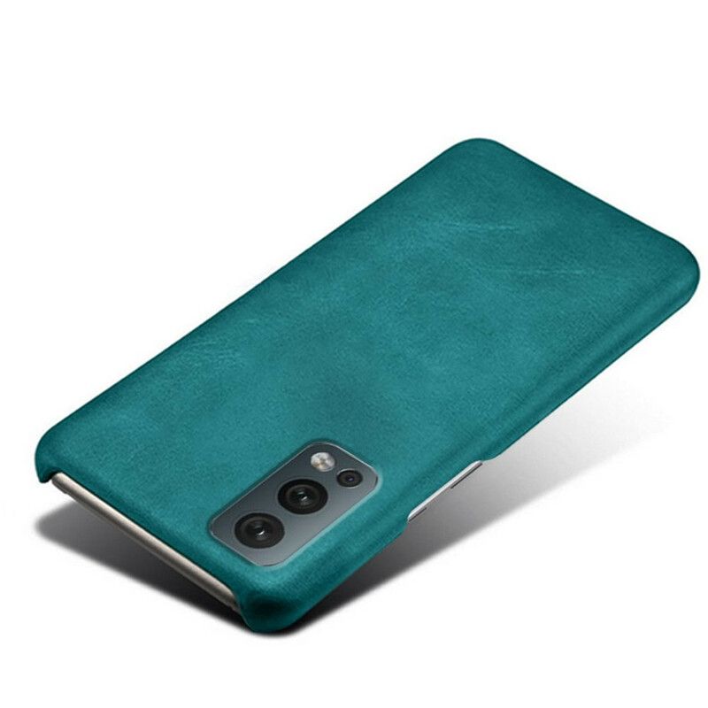 Coque OnePlus Nord 2 5G Effet Cuir Ksq