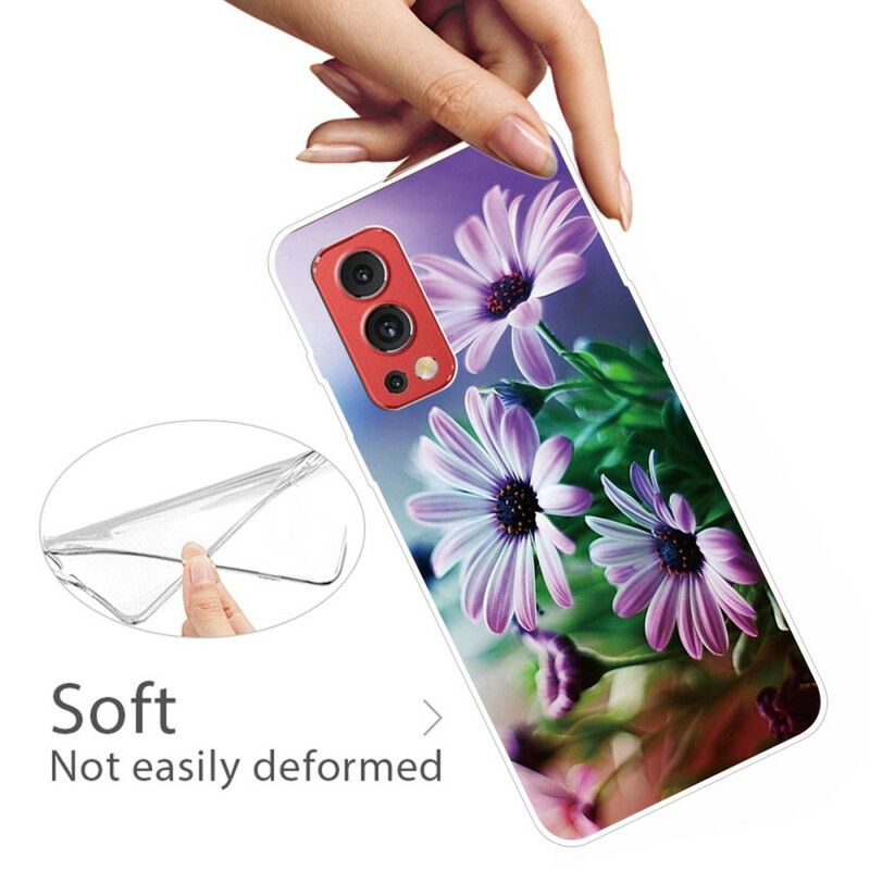 Coque OnePlus Nord 2 5G Fleurs Réalistes