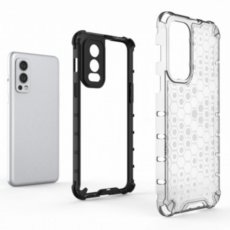 Coque OnePlus Nord 2 5G Style Nid D'abeille