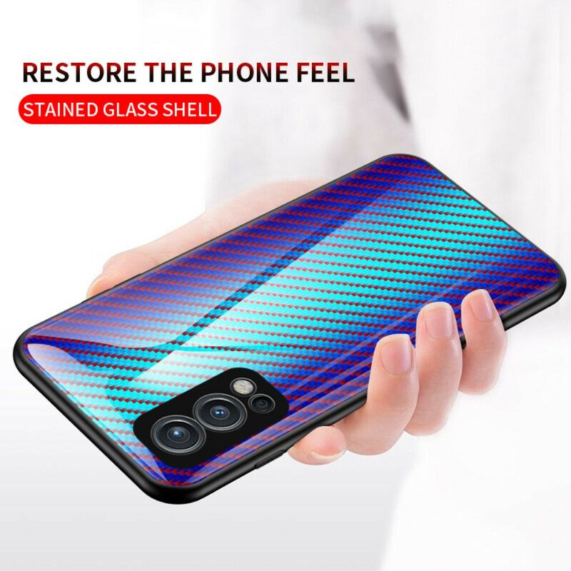 Coque OnePlus Nord 2 5G Verre Trempé Fibre Carbone