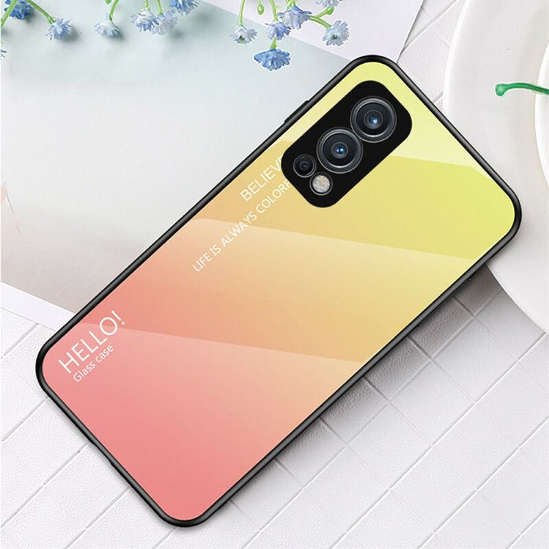 Coque OnePlus Nord 2 5G Verre Trempé Hello