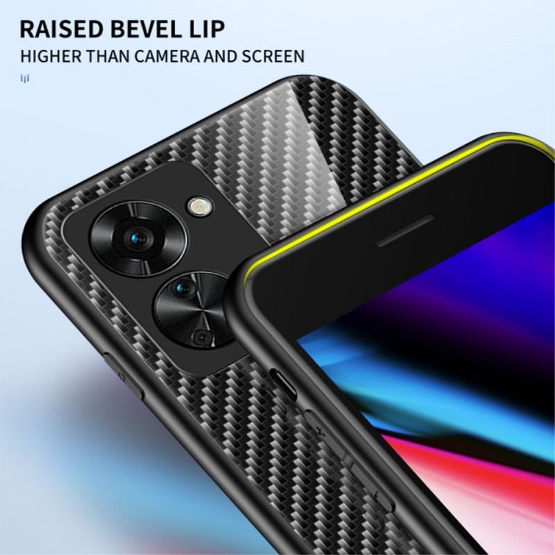 Coque OnePlus Nord 2T 5G Verre Trempé Fibre Carbone