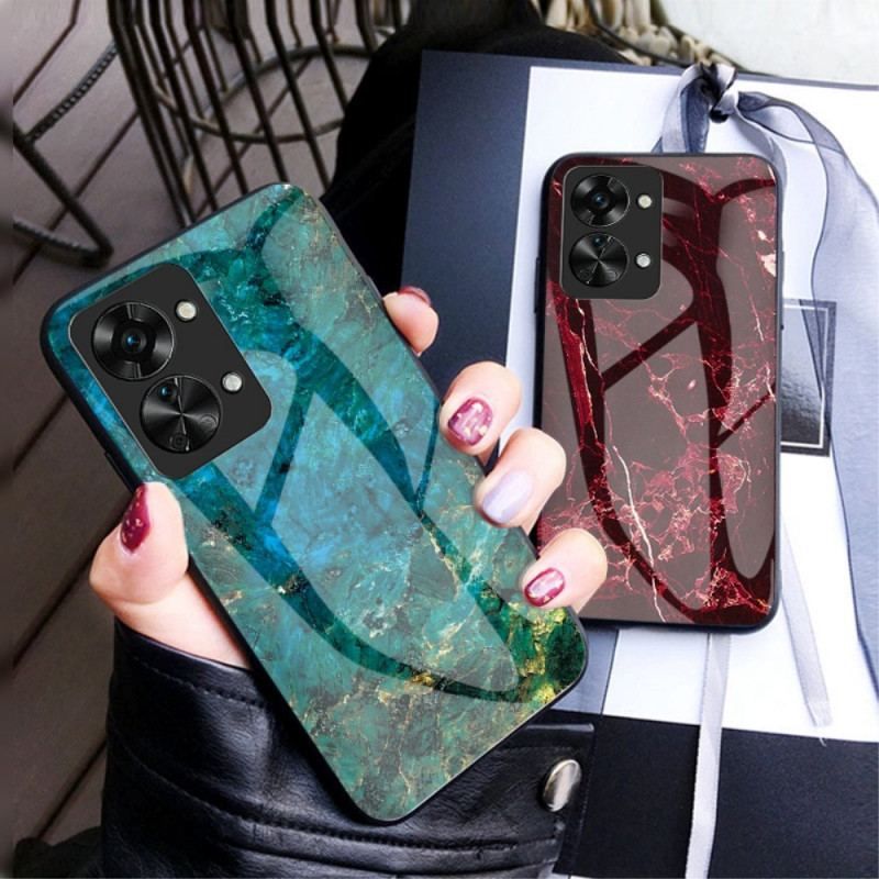 Coque OnePlus Nord 2T 5G Verre Trempé Marble