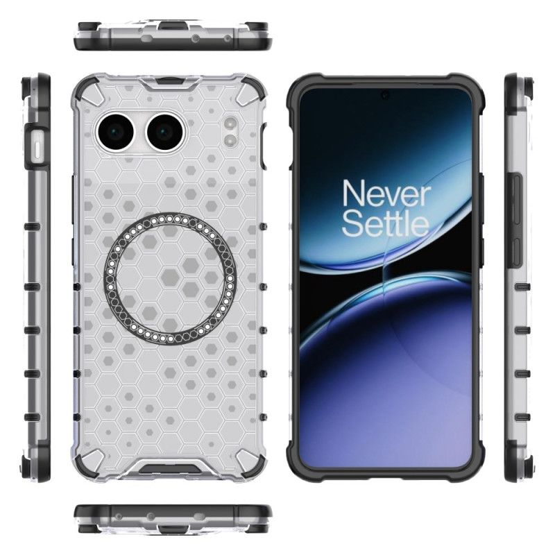 Coque OnePlus Nord 4 Compatible MagSafe Nid d'Abeille