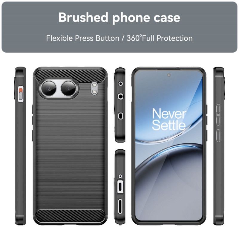 Coque OnePlus Nord 4 Fibre Carbone Brossée