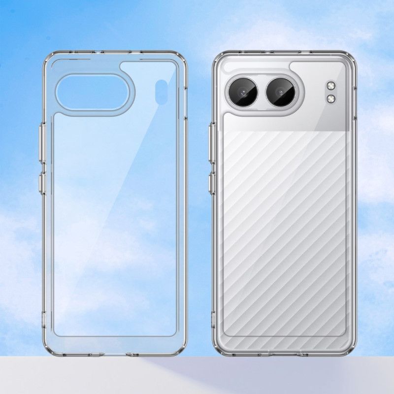 Coque OnePlus Nord 4 Transparente avec Protection Écran en Verre Trempé