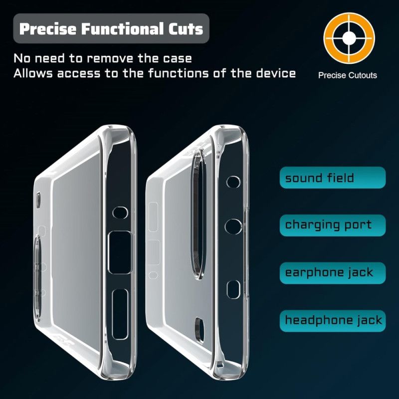 Coque OnePlus Nord 4, Coque Transparente et Protecteur Écran