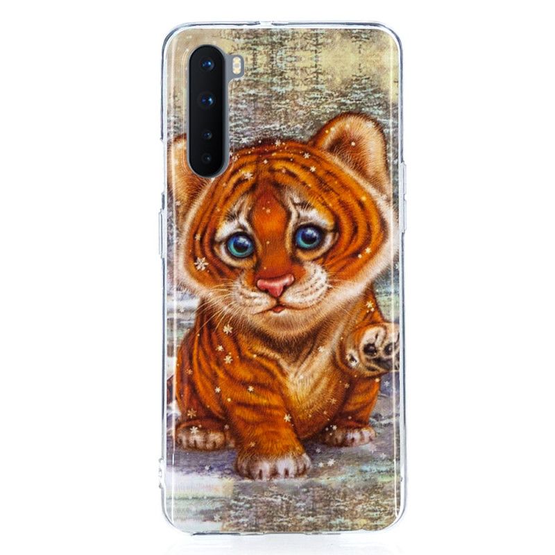 Coque Oneplus Nord Bébé Tigre