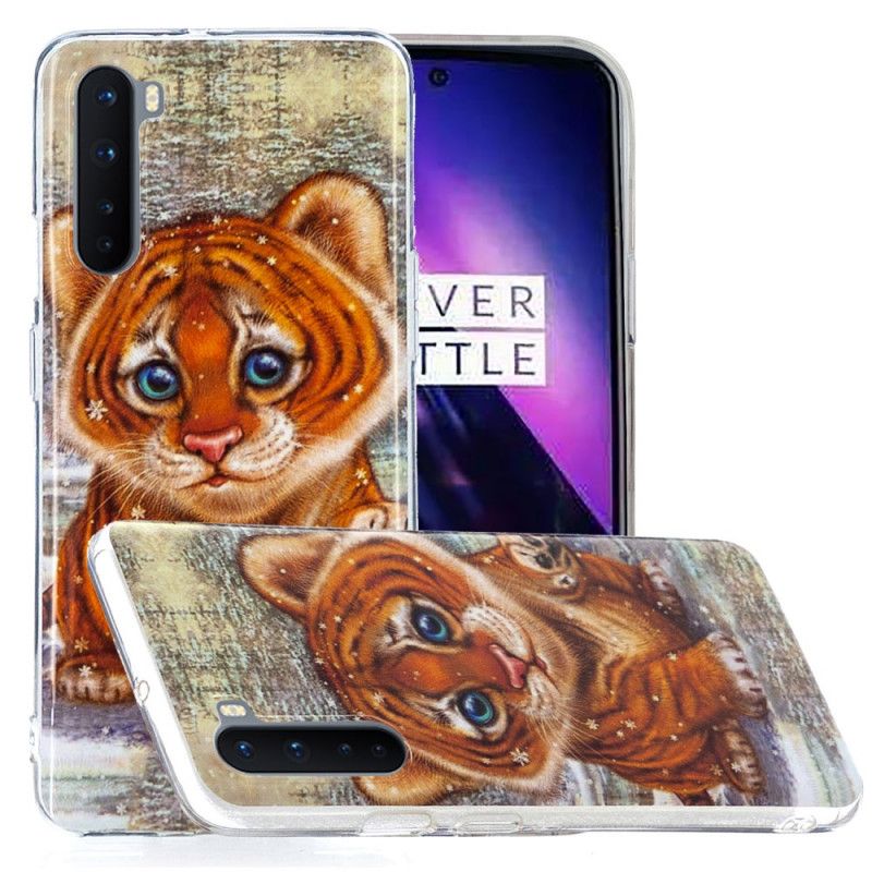 Coque Oneplus Nord Bébé Tigre