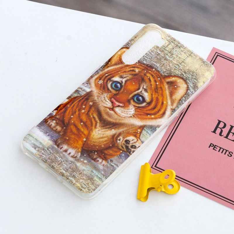 Coque Oneplus Nord Bébé Tigre