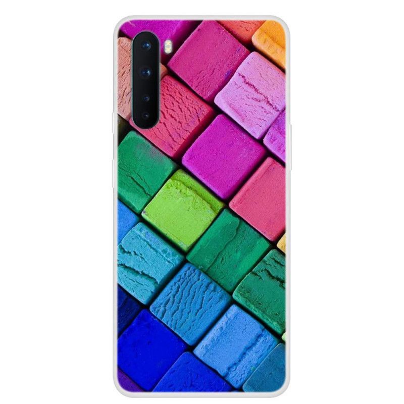 Coque Oneplus Nord Blocs Colorés