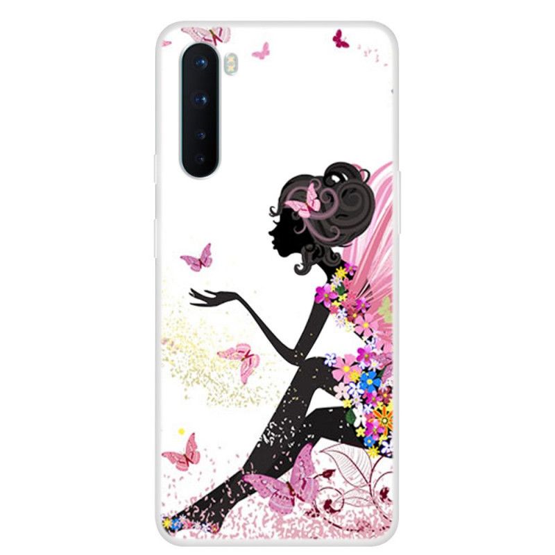 Coque Oneplus Nord Butterfly Lady