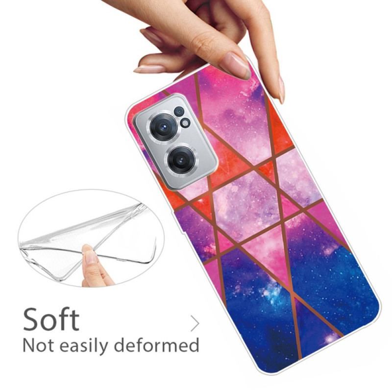 Coque OnePlus Nord CE 2 5G Ciel Étoilé et Carreaux