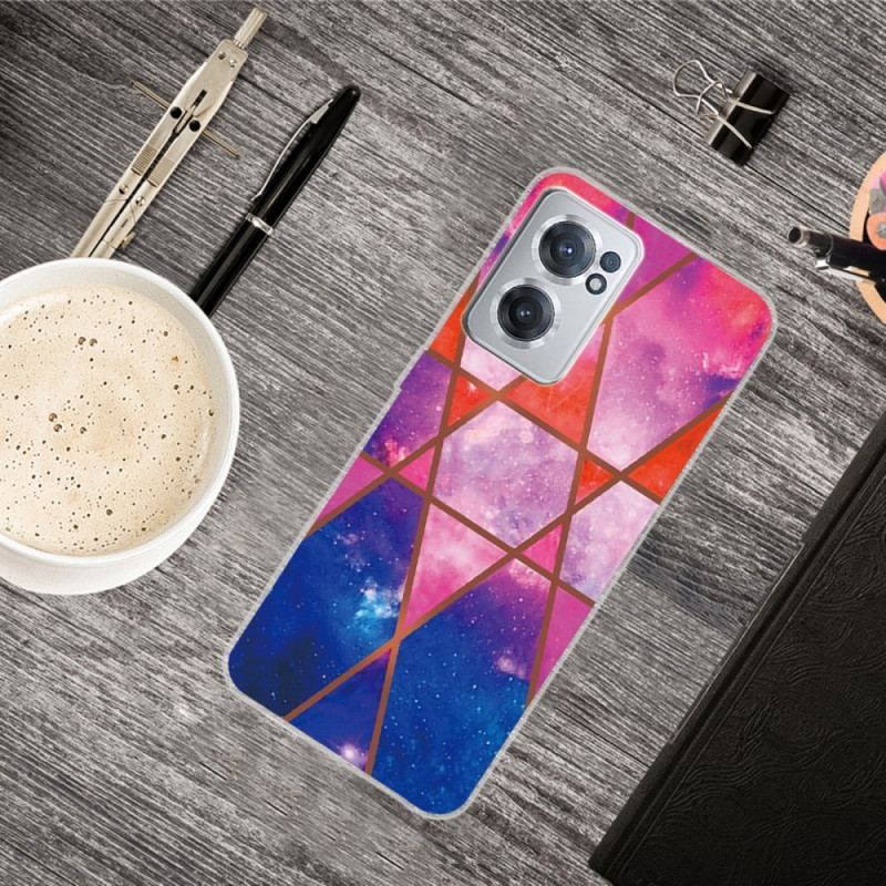 Coque OnePlus Nord CE 2 5G Ciel Étoilé et Carreaux