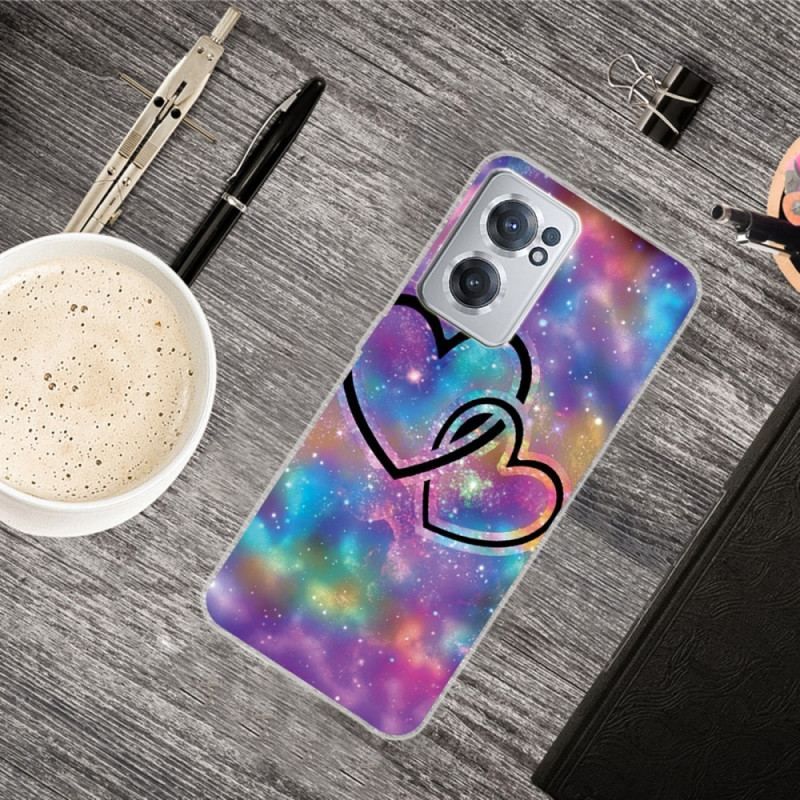 Coque OnePlus Nord CE 2 5G Cœurs Imbriqués