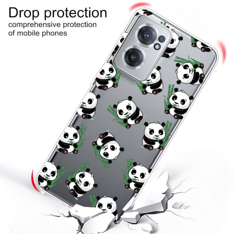 Coque OnePlus Nord CE 2 5G Cohorte de Pandas