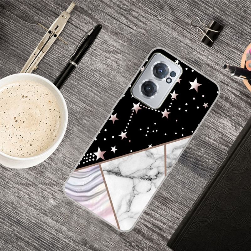 Coque OnePlus Nord CE 2 5G Constellations et Marbre