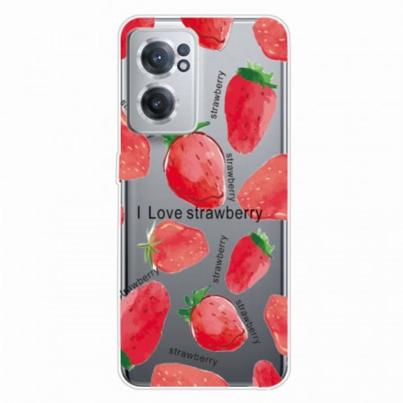 Coque OnePlus Nord CE 2 5G Fraises Sauvages