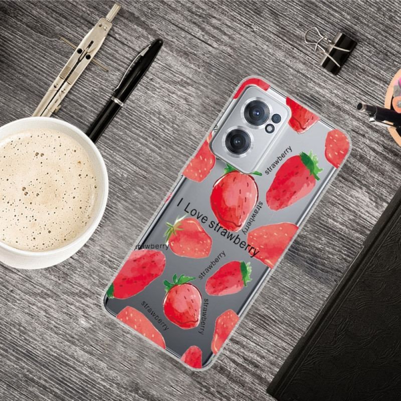 Coque OnePlus Nord CE 2 5G Fraises Sauvages