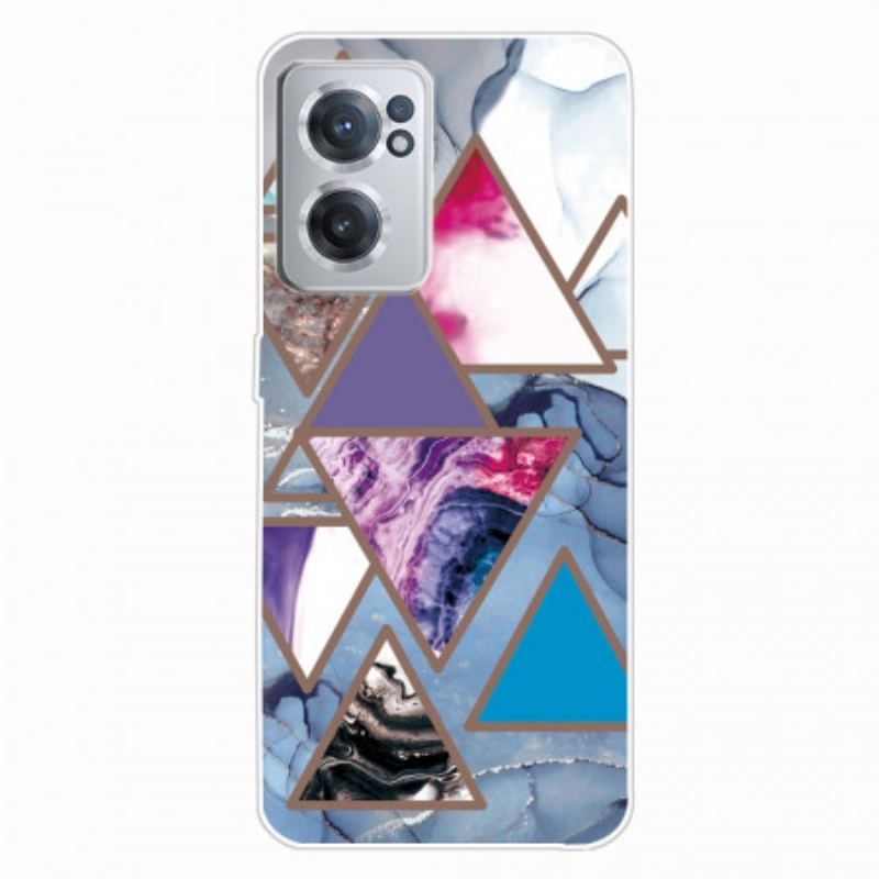 Coque OnePlus Nord CE 2 5G Géométrie Multicolore