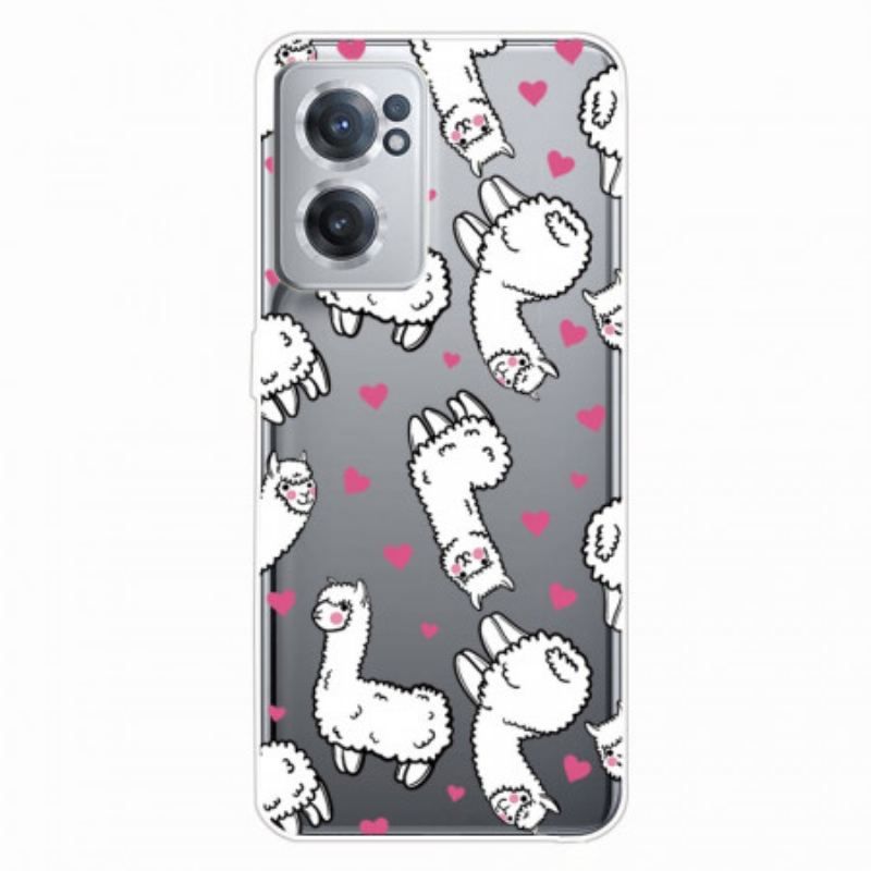 Coque OnePlus Nord CE 2 5G Lamas Amoureux
