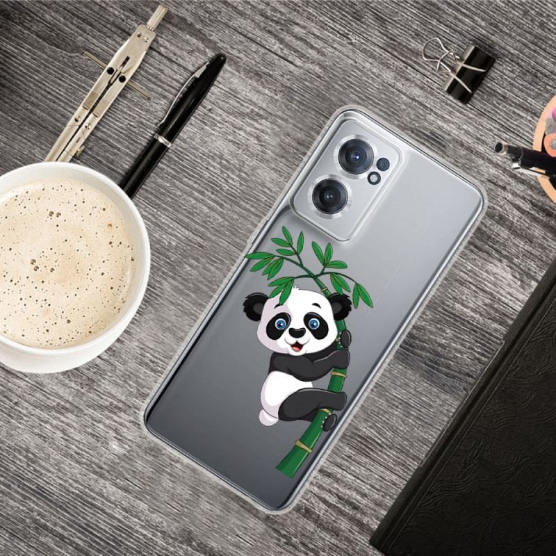 Coque OnePlus Nord CE 2 5G Panda Agrippé