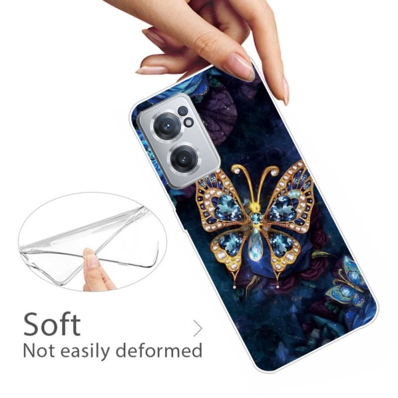 Coque OnePlus Nord CE 2 5G Papillon Lumineux