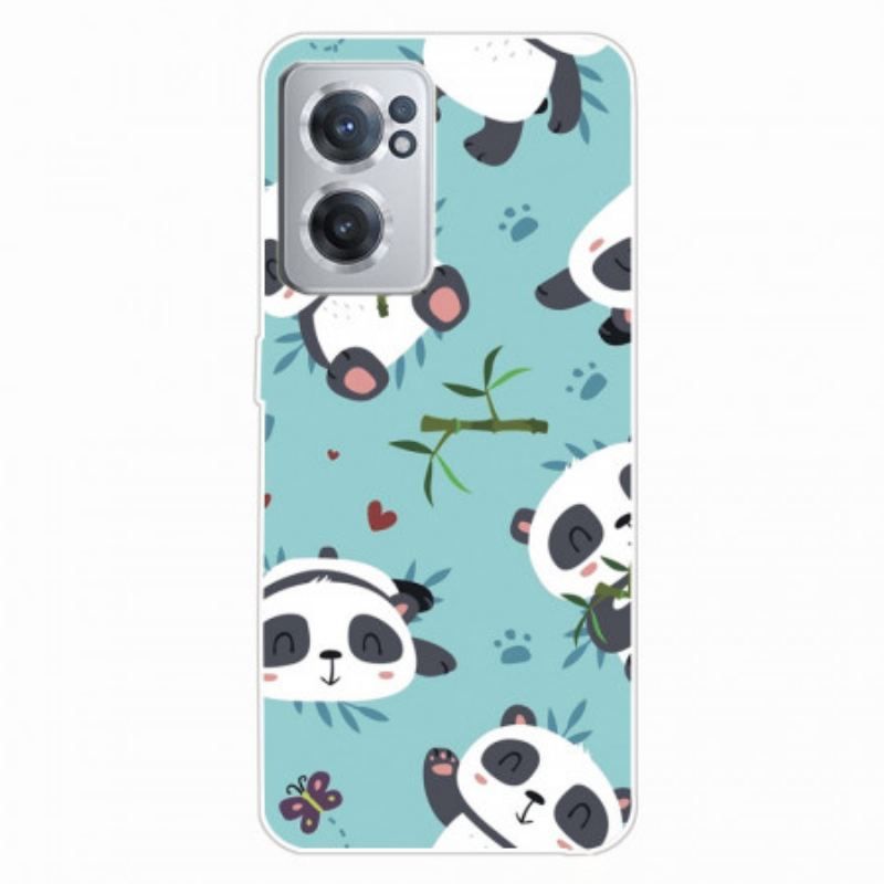 Coque OnePlus Nord CE 2 5G Sieste de Pandas