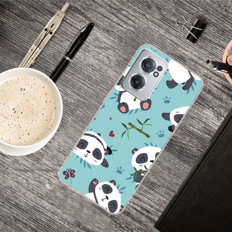 Coque OnePlus Nord CE 2 5G Sieste de Pandas