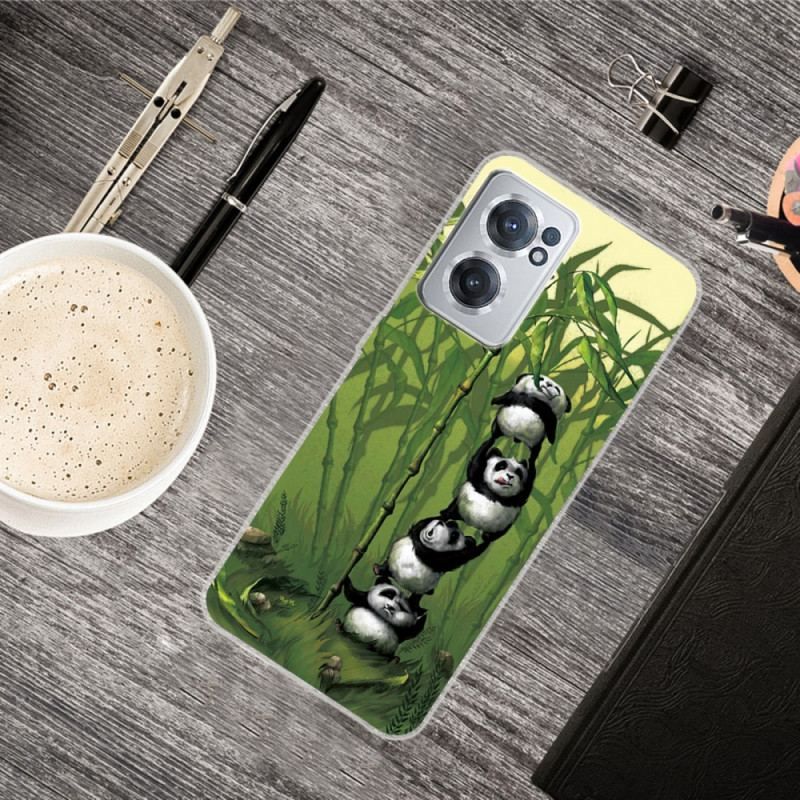 Coque OnePlus Nord CE 2 5G Tour de Pandas