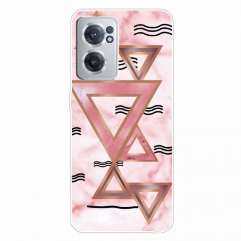 Coque OnePlus Nord CE 2 5G Triangles et Vagues