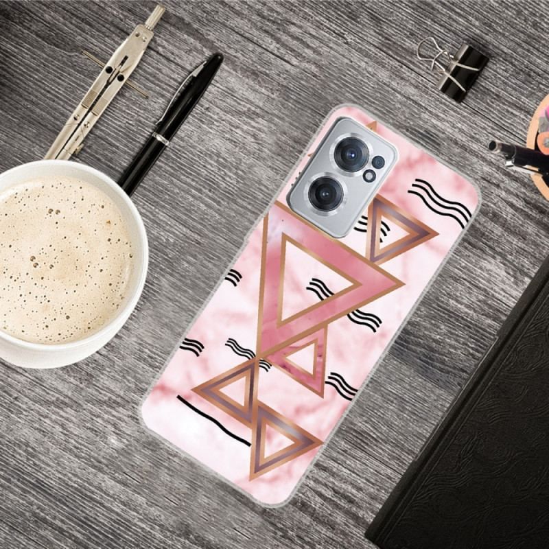 Coque OnePlus Nord CE 2 5G Triangles et Vagues