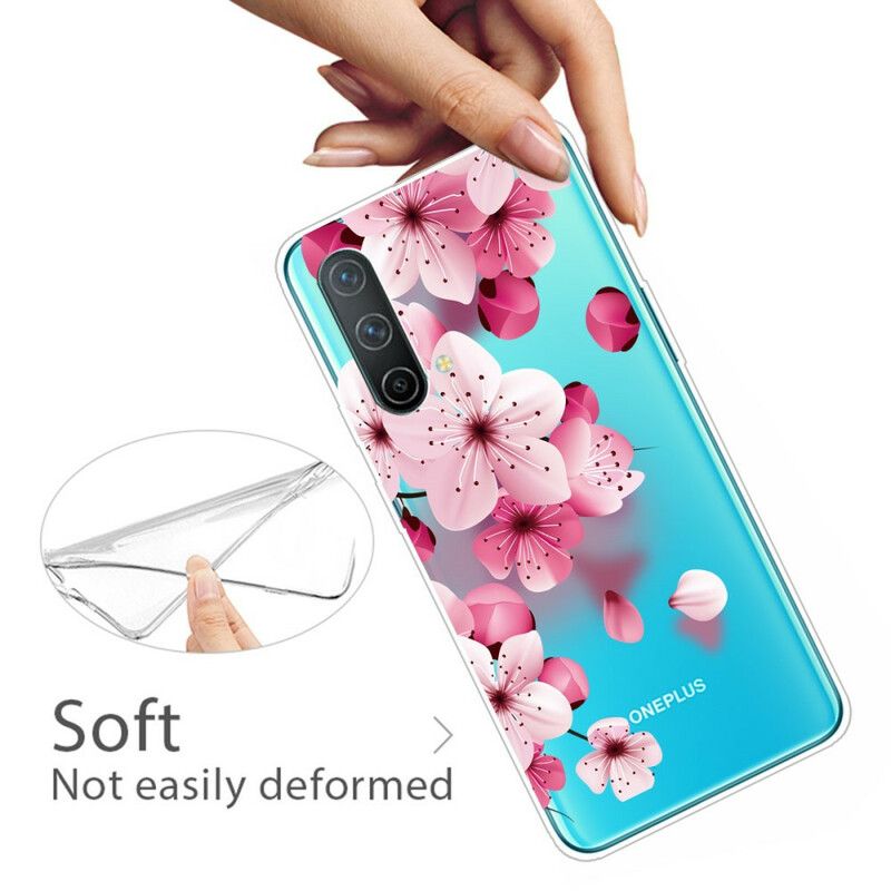 Coque OnePlus Nord CE 5G Petites Fleurs Roses