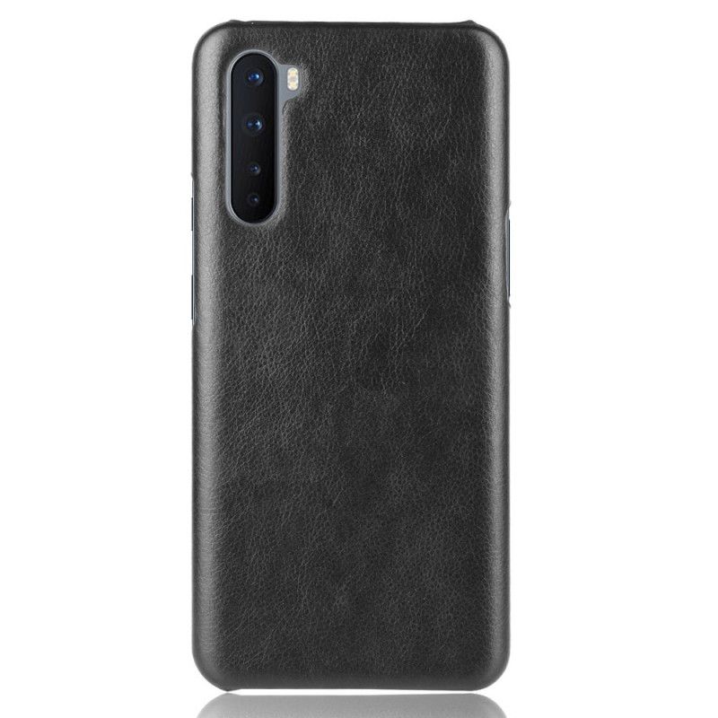 Coque Oneplus Nord Effet Cuir Litchi Performance