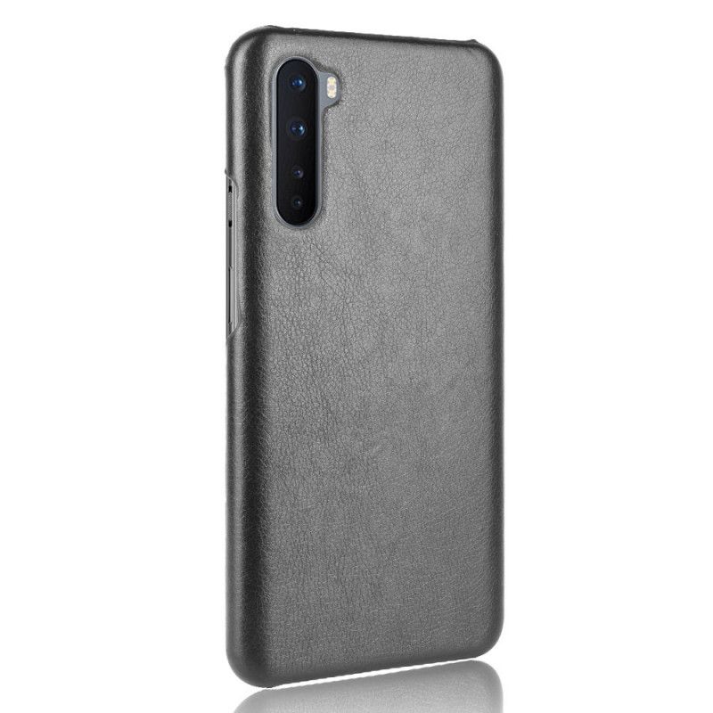 Coque Oneplus Nord Effet Cuir Litchi Performance