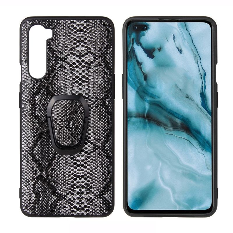 Coque Oneplus Nord Effet Peau De Serpent Anneau-support