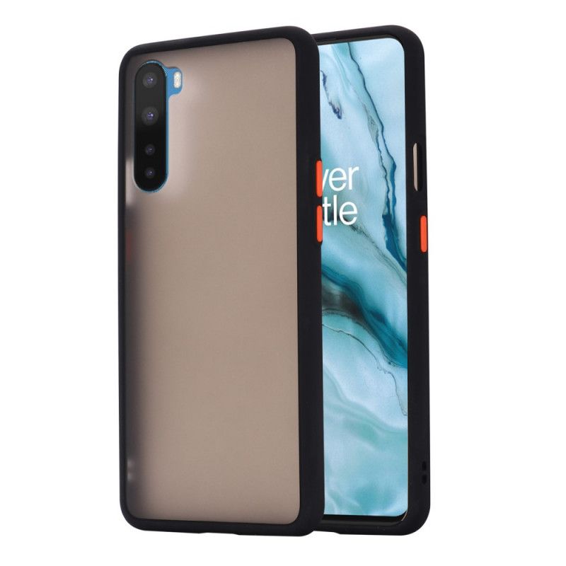 Coque Oneplus Nord Hybride Rebords Colorés