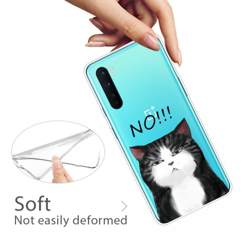 Coque Oneplus Nord Le Chat Qui Dit Non