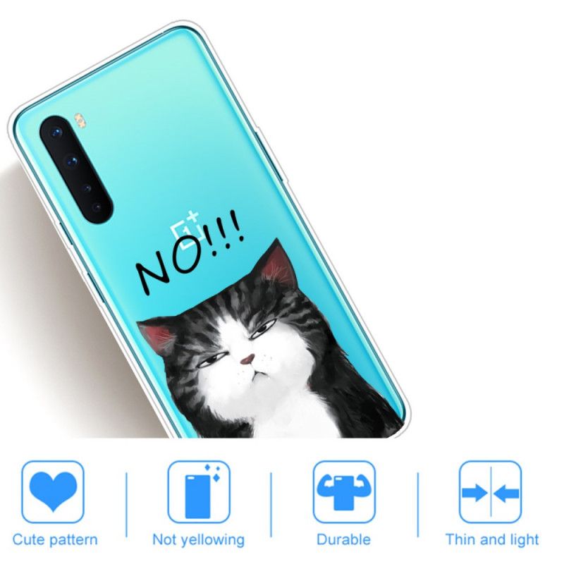 Coque Oneplus Nord Le Chat Qui Dit Non