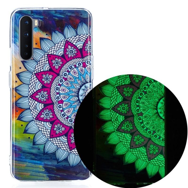 Coque Oneplus Nord Mandala Coloré Fluorescente