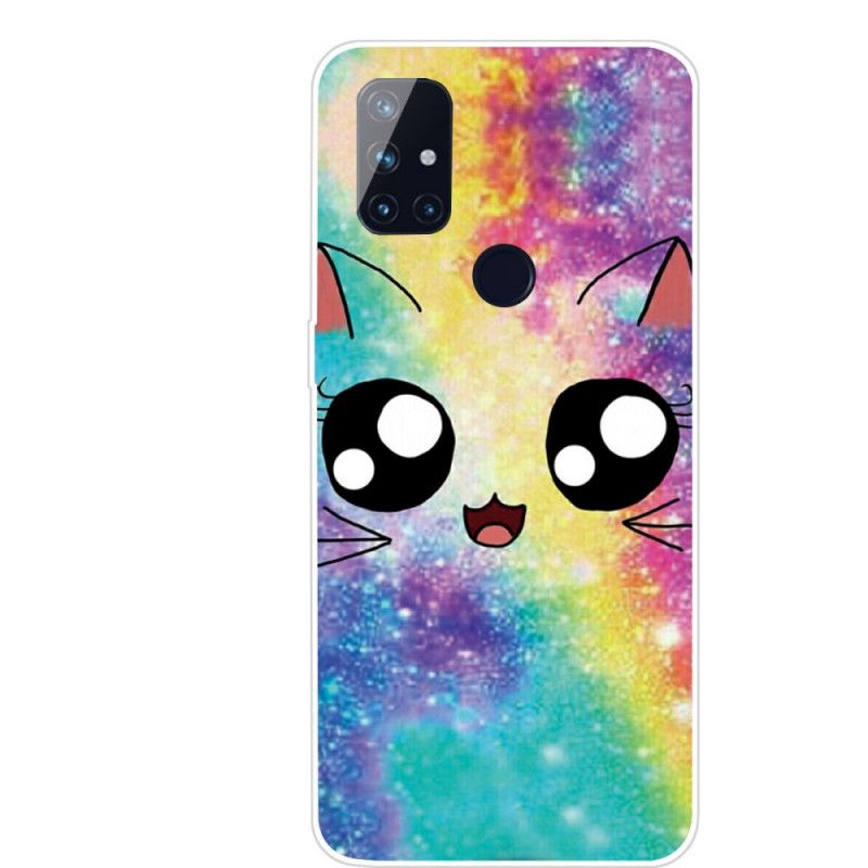 Coque Oneplus Nord N10 Chat Cartoon