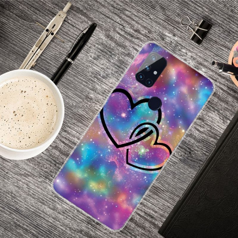 Coque Oneplus Nord N10 Coeurs Enchaînés