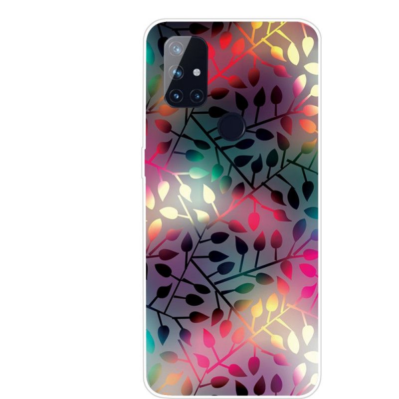 Coque Oneplus Nord N10 Feuilles