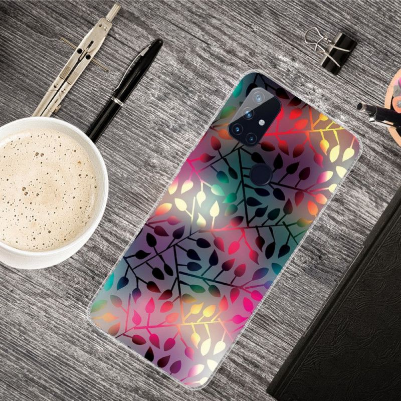 Coque Oneplus Nord N10 Feuilles