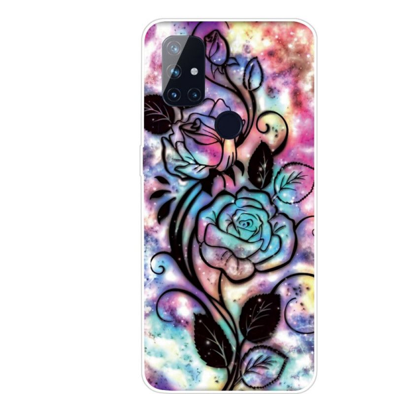 Coque Oneplus Nord N10 Fleur Graphique