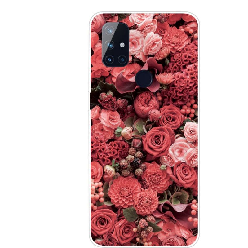 Coque Oneplus Nord N10 Fleurs Intenses