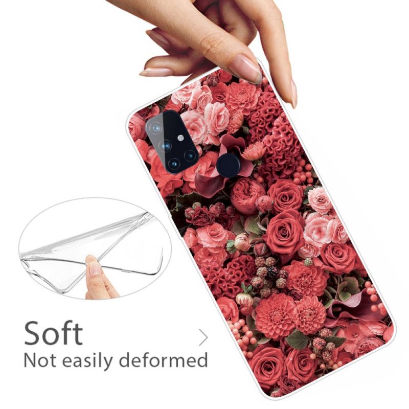 Coque Oneplus Nord N10 Fleurs Intenses