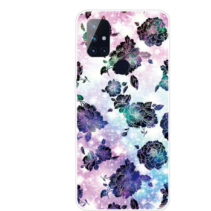 Coque Oneplus Nord N10 Fleurs Vintage Colorées