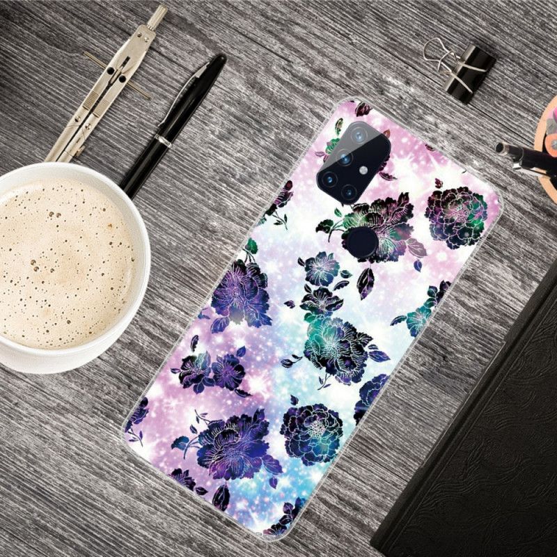 Coque Oneplus Nord N10 Fleurs Vintage Colorées